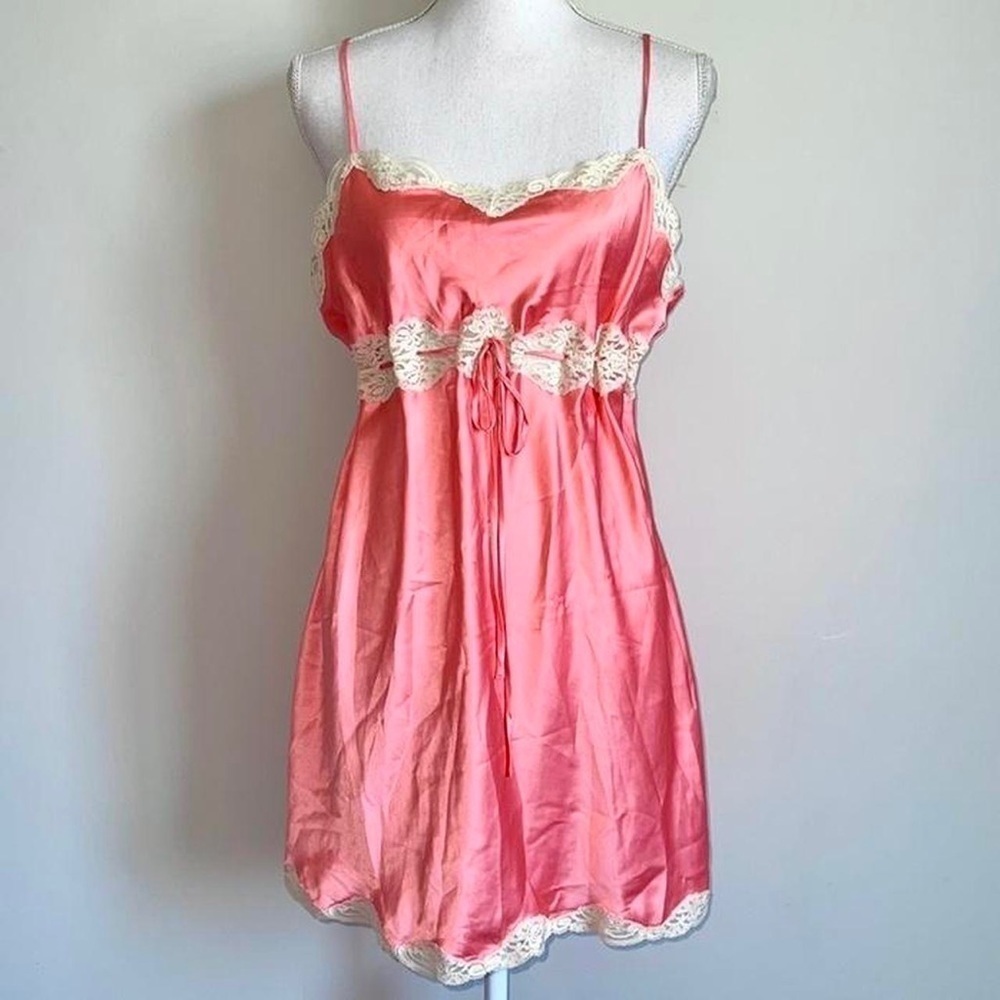Victoria’s Secret Y2K Milkmaid Satin Slip